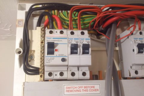 Electrical work by DSC Complete Building Solutions