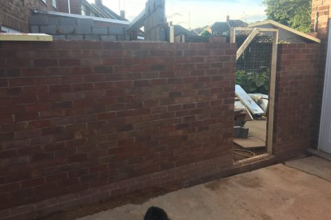 Brick Laying work by DSC Complete Building Solutions